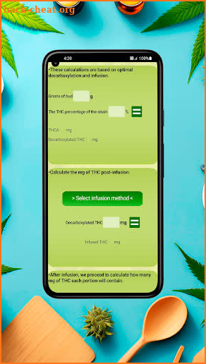 Chef Green: Cannabis Recipes screenshot