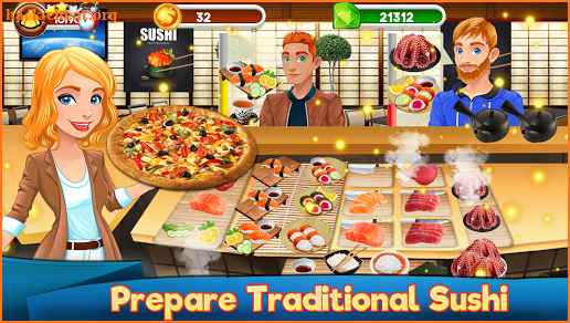 Chef Kitchen Cook - Restaurant Cooking Games Food screenshot