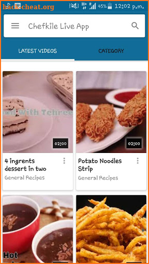 Chefkile live App screenshot