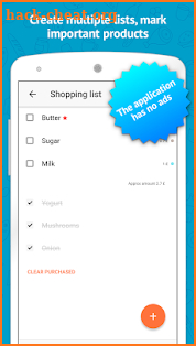 ChefList - shopping list for all family screenshot