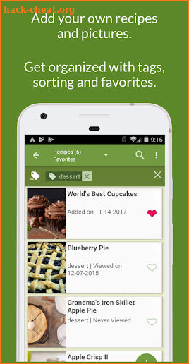 ChefTap: Recipe Clipper, Planner and Grocery List screenshot