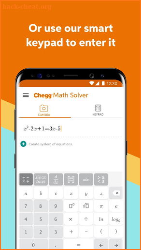 Chegg Math Solver - guided math problem solver screenshot