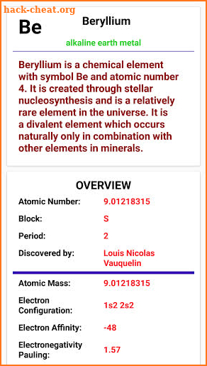 Chemistry Periodic Table - Learn about Elements. screenshot