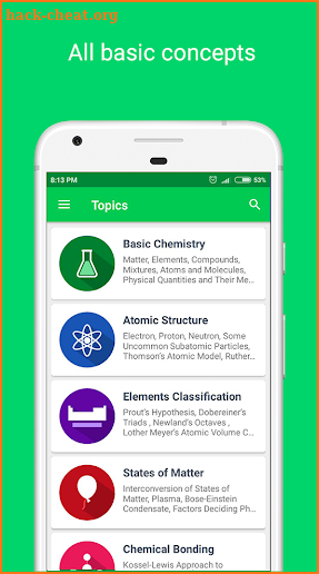 Chemistry Pro 2018 - Notes, Dictionary & Elements screenshot