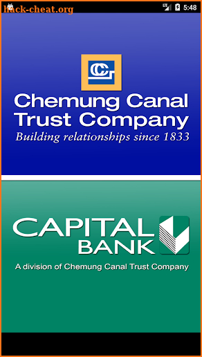 Chemung Canal Trust Company screenshot