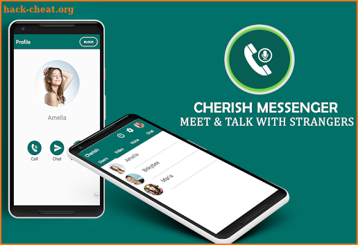 Cherish - Live Video Talk, Audio & Text Messenger screenshot