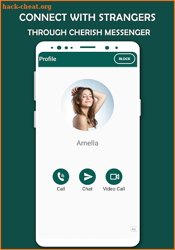 Cherish - Live Video Talk, Audio & Text Messenger screenshot