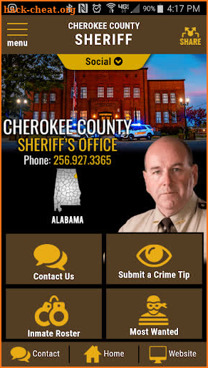 Cherokee County  AL Sheriff screenshot
