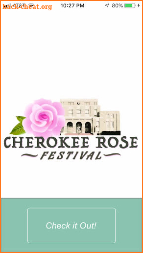 Cherokee Rose Festival screenshot