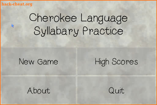 Cherokee Syllabary screenshot