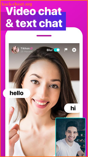CherrU: video chat & live call screenshot