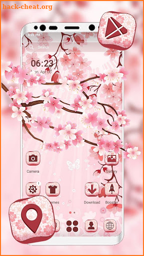 Cherry Blossom Launcher Themes screenshot