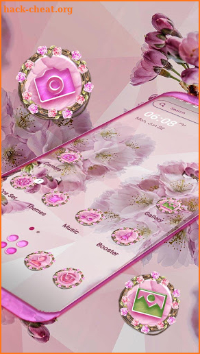 Cherry Blossom Sakura Launcher Theme screenshot
