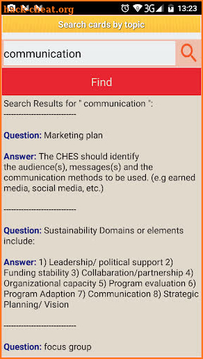 CHES Health Education Specialist Practice Test App screenshot