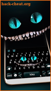 Cheshire Devil Cat Smile Keyboard screenshot