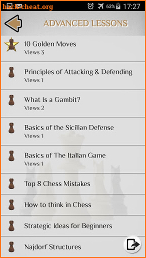 Chess - Best Games - Tutorials screenshot