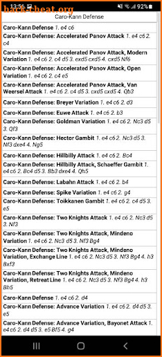 Chess Caro-Kann Defense Pro screenshot