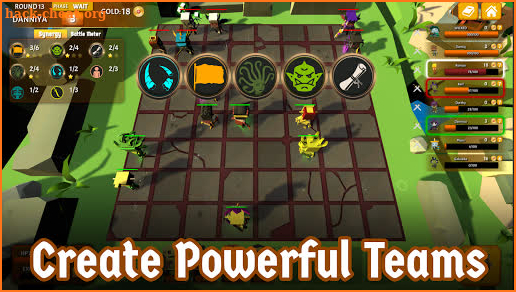 Chess Fighters: Auto Teamfight Battle Tactics screenshot