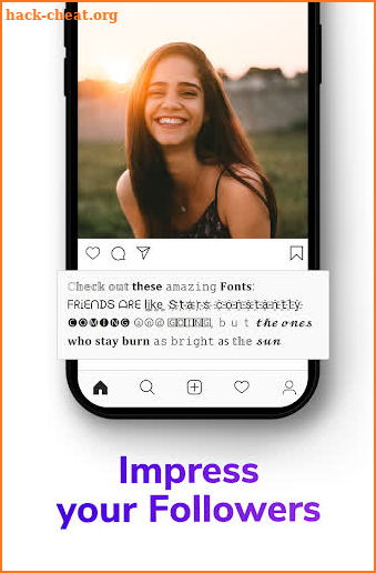 ♔Fonts: Fonts for Instagram, Whatsapp and Samsung screenshot