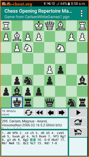 Chess Repertoire Manager (Free) screenshot
