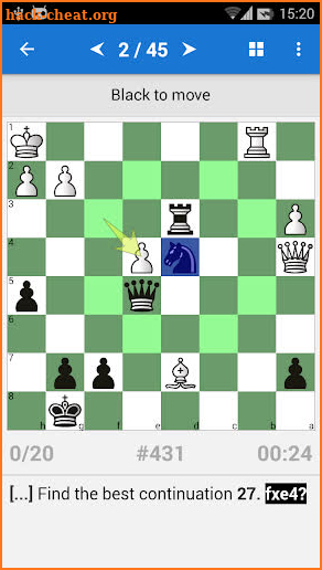Chess Strategy & Tactics Vol 1 (1600-2000 ELO) screenshot