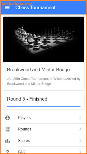 Chess Tournament - ChessClub.io screenshot