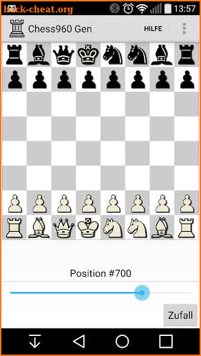 Chess960 Generator screenshot