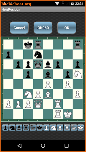 ChessDroid (chess game, Chess960 included) screenshot