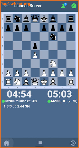 ChessLink: Online chess on the real chessboard screenshot