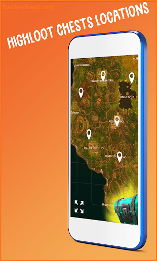 Chest & Llamas Locations Fortnite screenshot