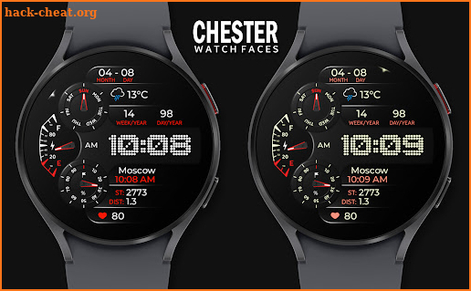 Chester Evolution watch face screenshot