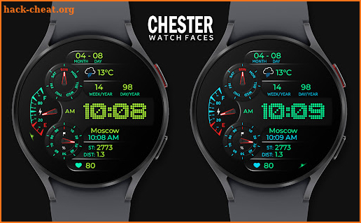 Chester Evolution watch face screenshot