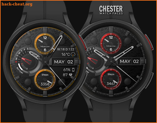 Chester G-Classic watch face screenshot