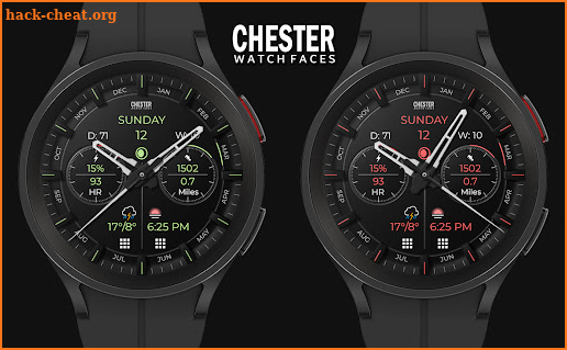Chester Modern watch face screenshot