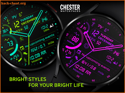 Chester Neo Analog watch face screenshot