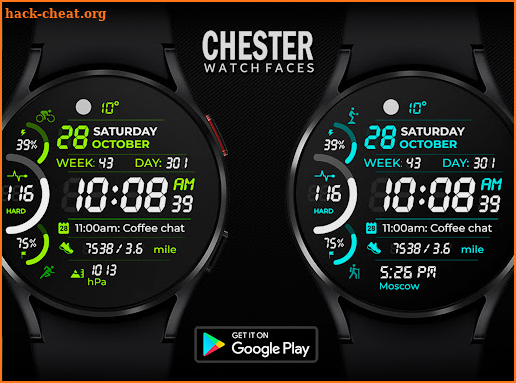 Chester Neo watch face screenshot