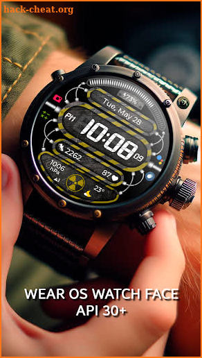 Chester Nuclear watch face screenshot