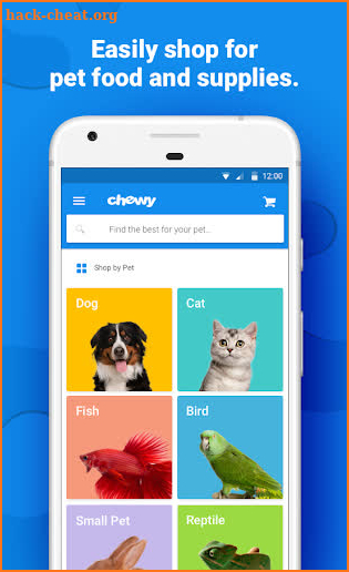 Chewy - Where Pet Lovers Shop screenshot