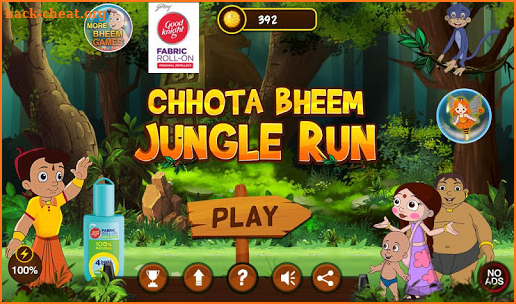 chhota bheem running game