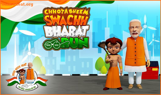 Chhota Bheem - Swachh Bharat Run screenshot