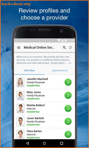 CHI Health Virtual Care screenshot