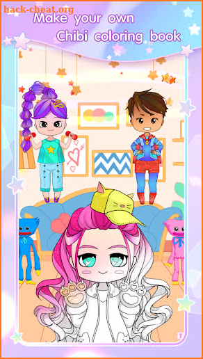 Chibi Doll Dress up & Coloring screenshot