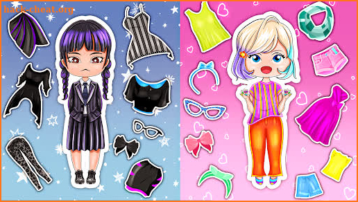 Chibi Doll Dress Up Girl Games screenshot