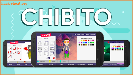 Chibito Avatar Maker screenshot