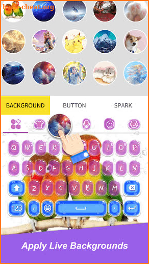 Chic Emoji Keyboard screenshot