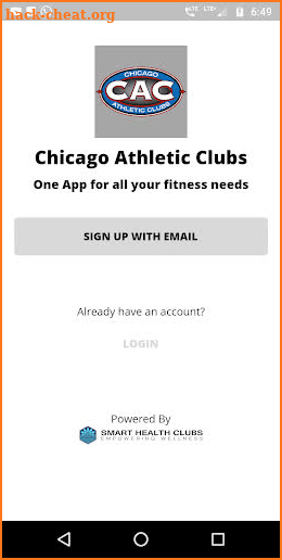 Chicago Athletic Clubs screenshot