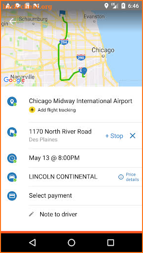 Chicago Black Car Service screenshot