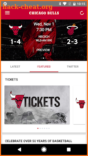 Chicago Bulls screenshot