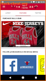 Chicago Bulls screenshot