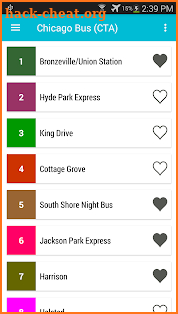 Chicago Bus Tracker (CTA) screenshot
